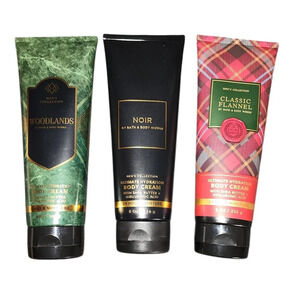 Mens Bath and Body Works Body Cream Bundle